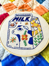 Load image into Gallery viewer, Milk Complete Embroidery Kit - These Hands Makers Collective