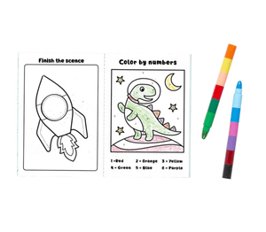 Mini Traveler Activity Kit: Dinosaurs in Space - These Hands Makers Collective