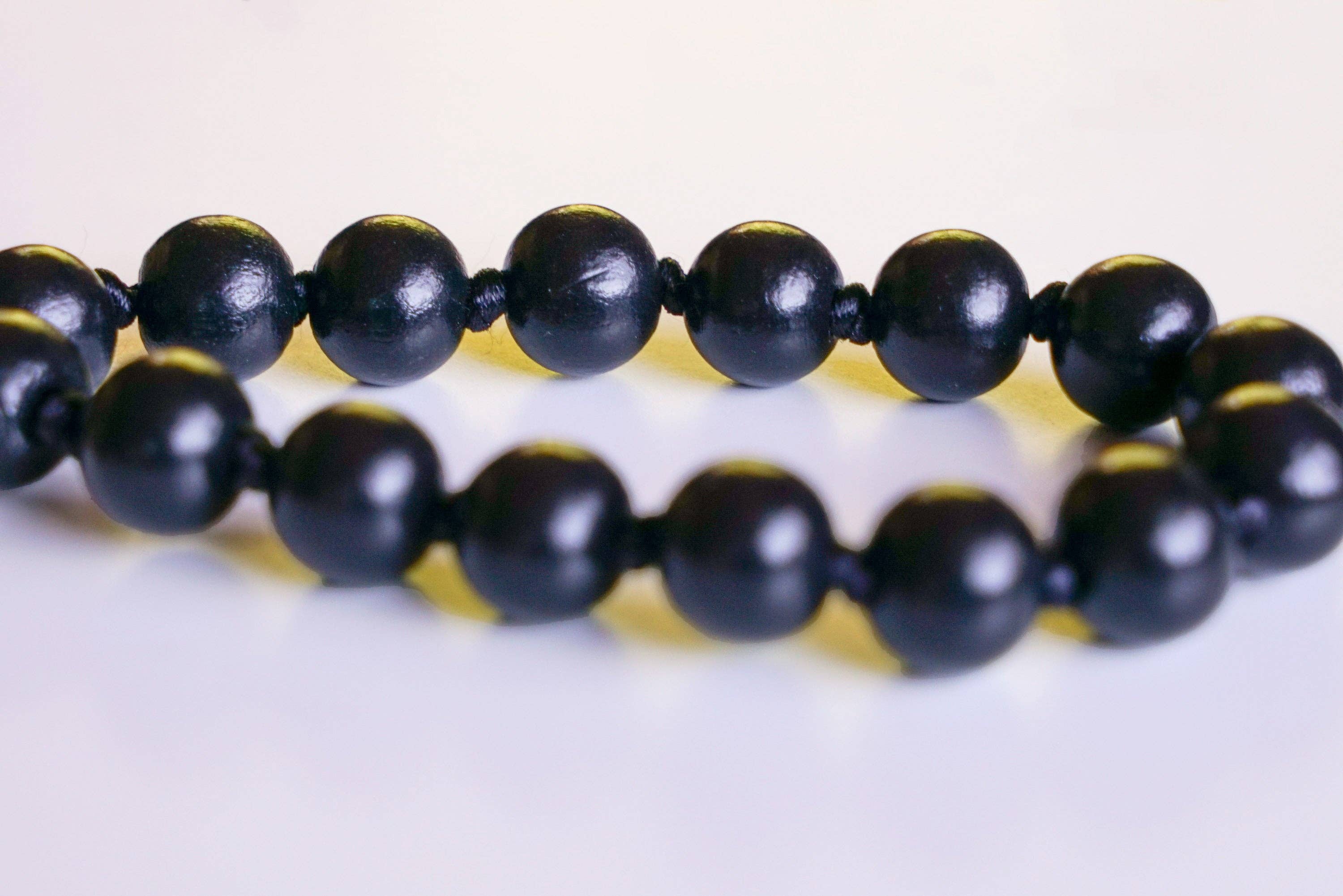 Monastery Wood Beaded Cell Phone Wristlet Lanyard - These Hands Makers Collective