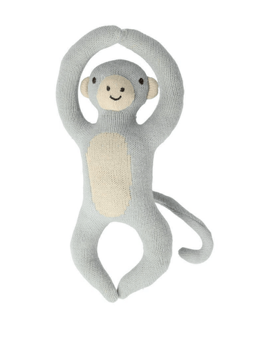 Monkey Baby Rattle - These Hands Makers Collective