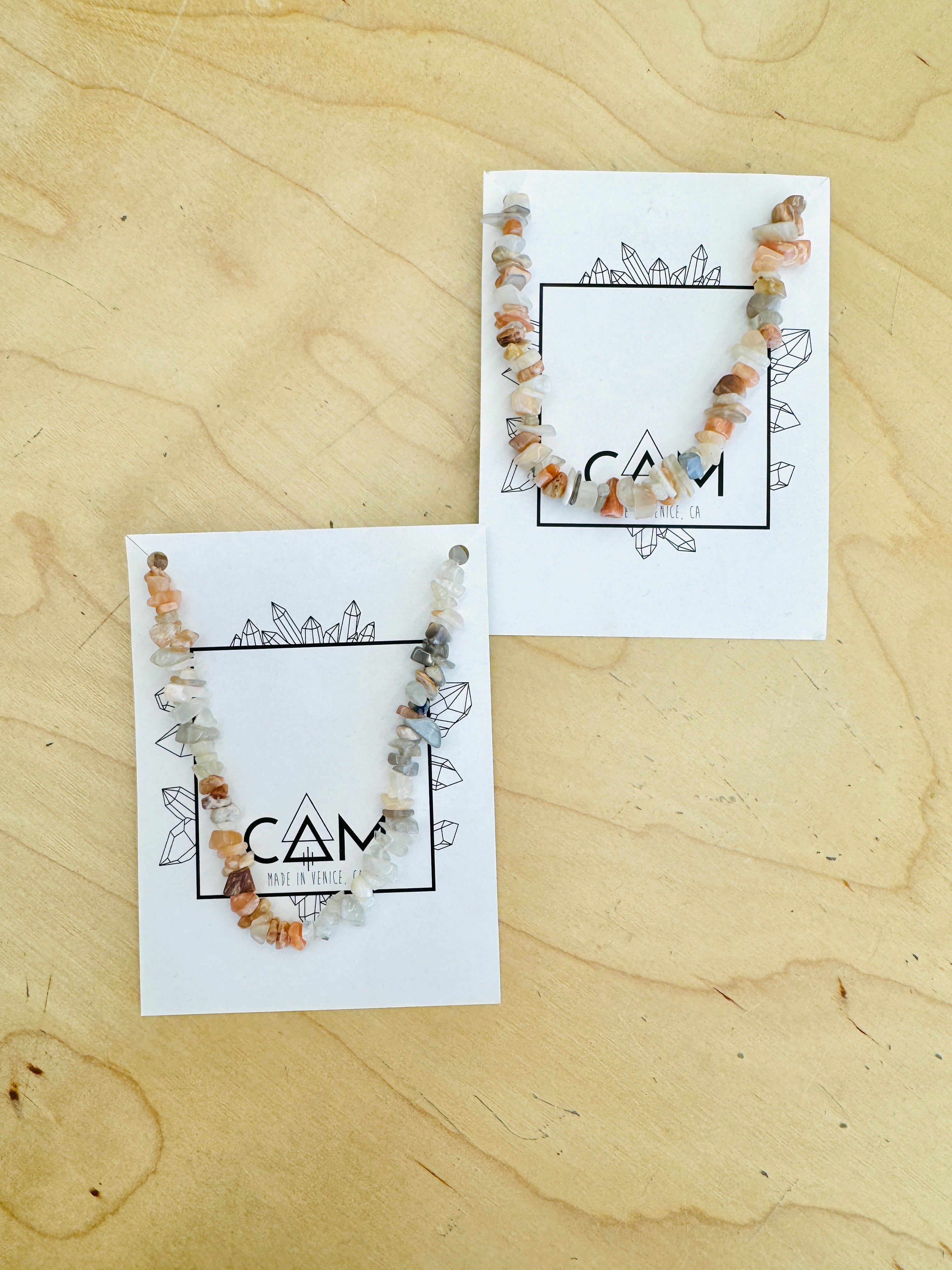 Moonstone Anklet - These Hands Makers Collective