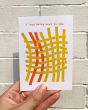 Load image into Gallery viewer, Next to You Card - These Hands Makers Collective