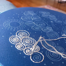 Load image into Gallery viewer, Night sky embroidery kit - These Hands Makers Collective