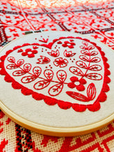 Load image into Gallery viewer, Nordic Heart Complete Embroidery Kit - These Hands Makers Collective