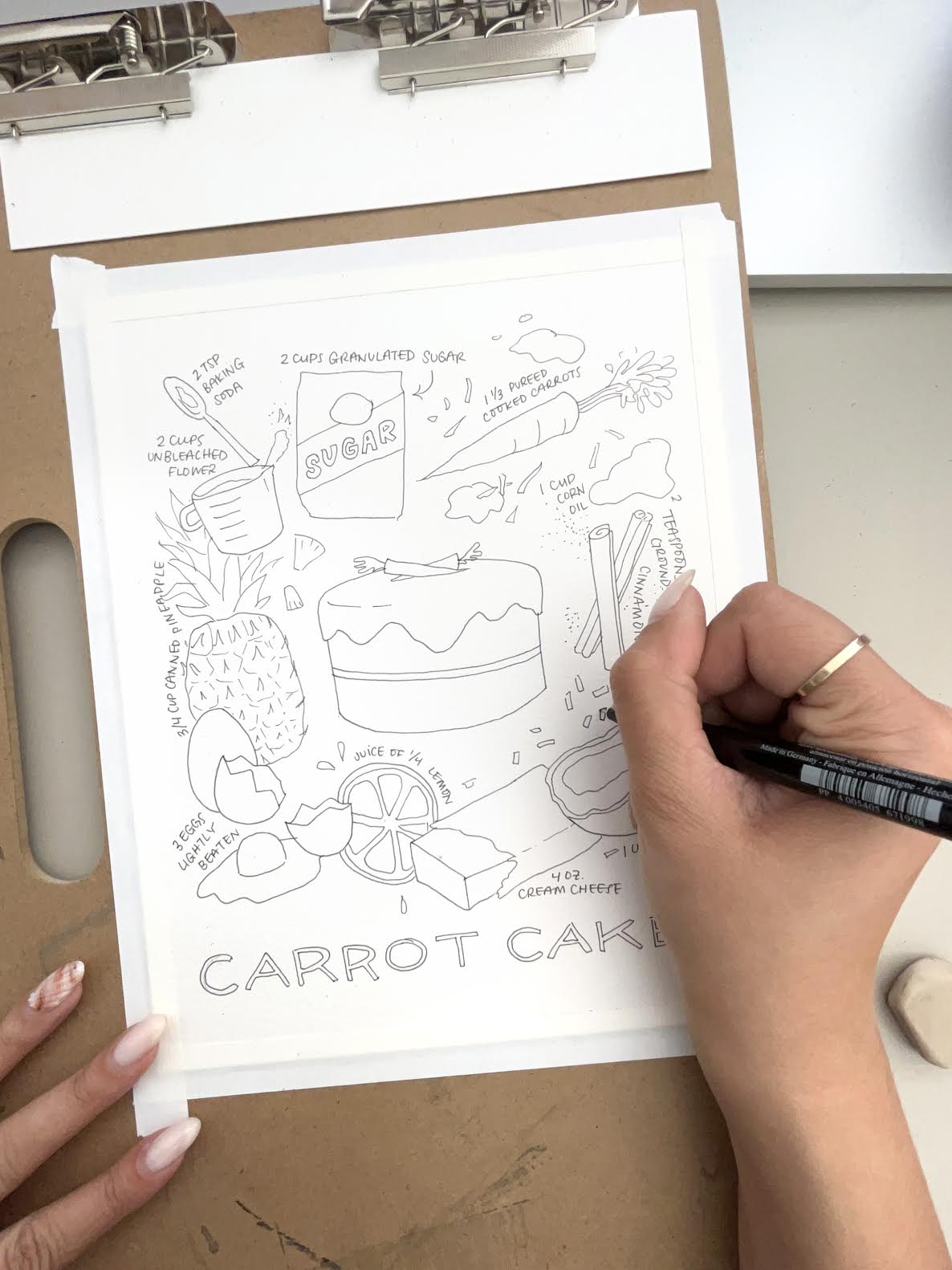 NOV 18 - Illustrated recipes with Annie Brown - These Hands Makers Collective