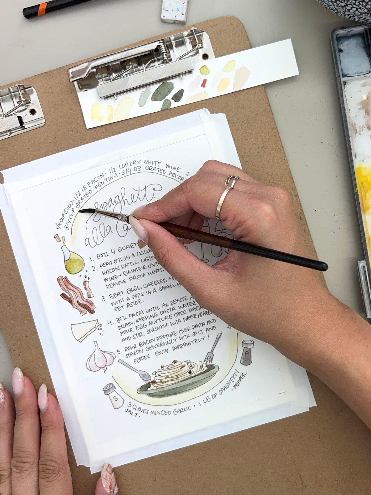 NOV 18 - Illustrated recipes with Annie Brown - These Hands Makers Collective