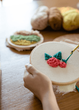 Load image into Gallery viewer, NOV 24th - SCHOOLS OUT - Kid&#39;s Punch Needle Day Camp - These Hands Makers Collective