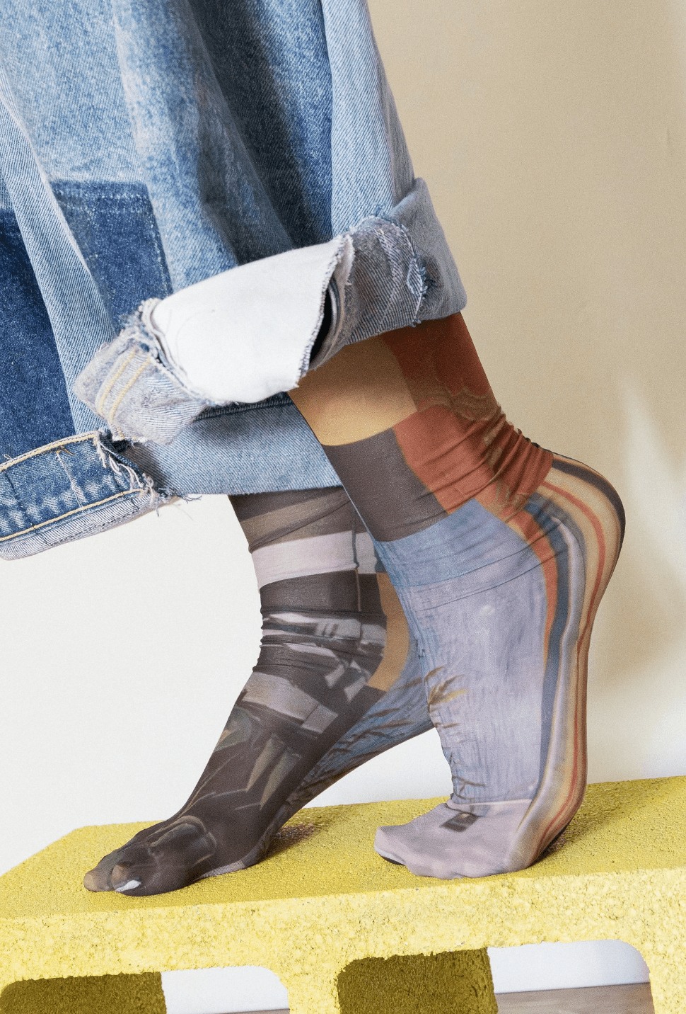 Nylon Socks by Rosie Barker - These Hands Makers Collective