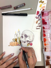 Load image into Gallery viewer, OCT 28th - Spooky Sketching &amp; Freaky Facts with Annie Brown - These Hands Makers Collective