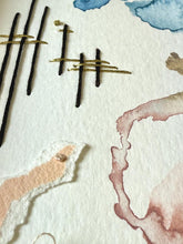 Load image into Gallery viewer, &quot;Of Both Earth &amp; Sky&quot; Original Framed Art by Mirina Moloney - These Hands Makers Collective