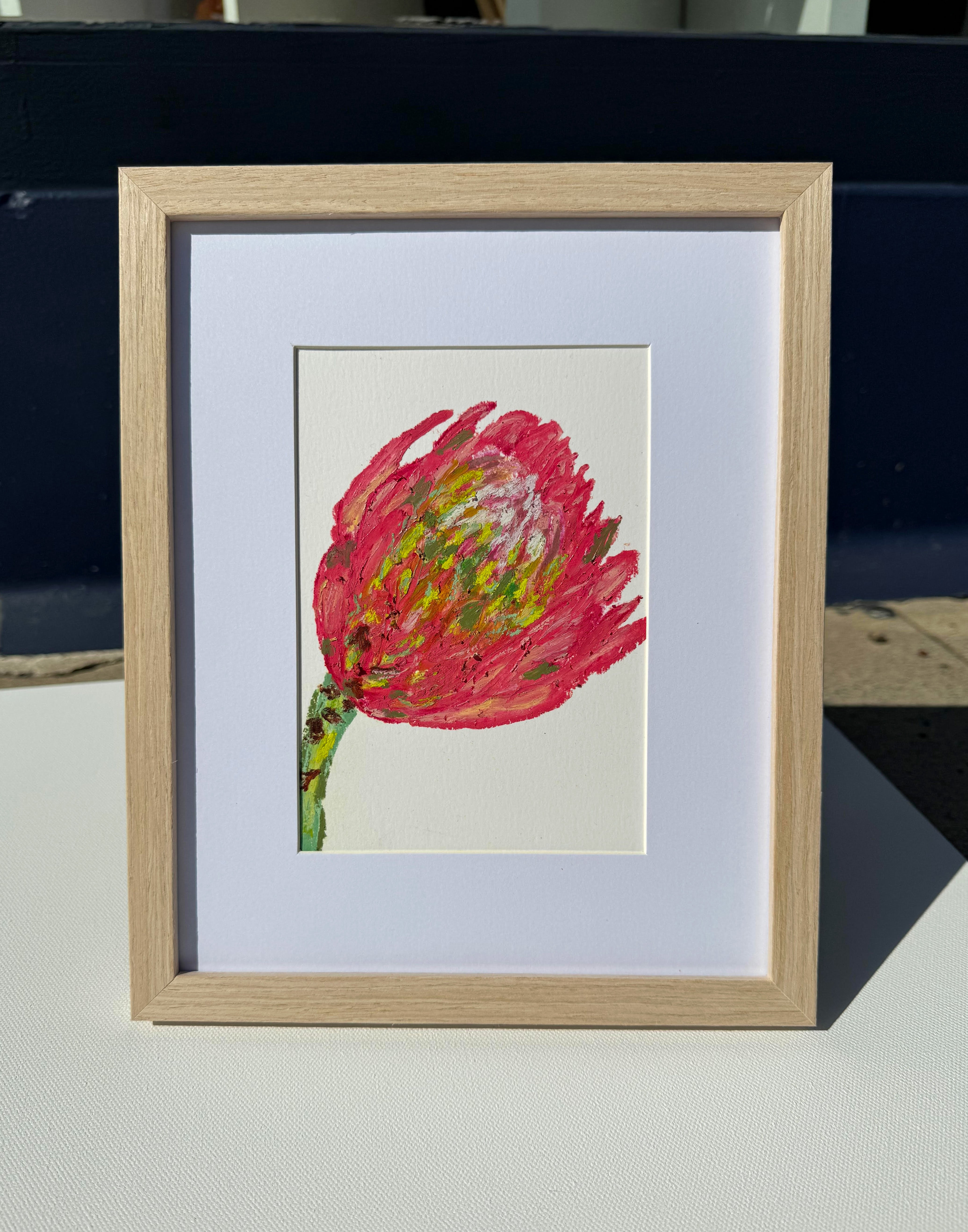 MAR 30th IN-PERSON - Oil Pastel Flower Drawing with Kirsten Israel