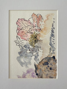 "Out of the Rubble" Framed Original Art by Mirina Moloney - These Hands Makers Collective
