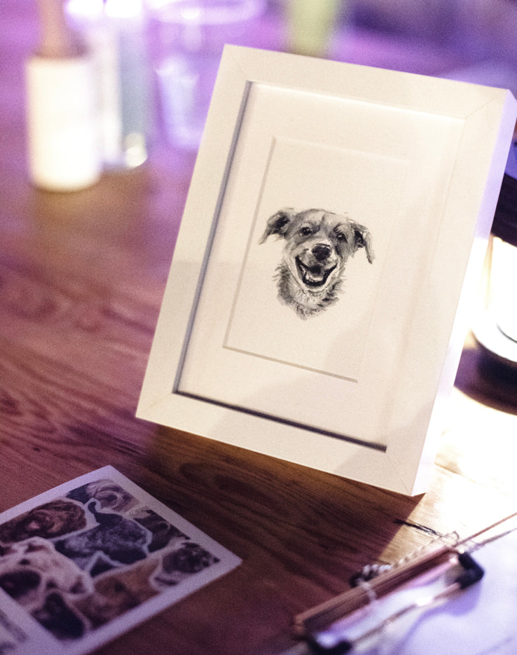 NOV 30th IN-PERSON - Monotone Pet Portraits with Watercolor Pencil with Annie Brown
