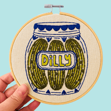Load image into Gallery viewer, Pickles Complete Embroidery Kit - These Hands Makers Collective