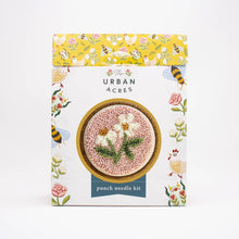 Load image into Gallery viewer, Pink Daisy Punch Needle Kit: Beginner Kit - These Hands Makers Collective