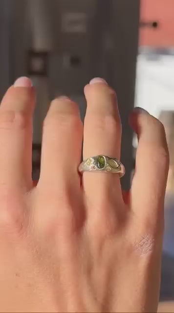 APR 25th - IN PERSON - Silver Metal Clay Gem Rings