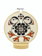 Load image into Gallery viewer, Puffin Complete Embroidery Kit - These Hands Makers Collective