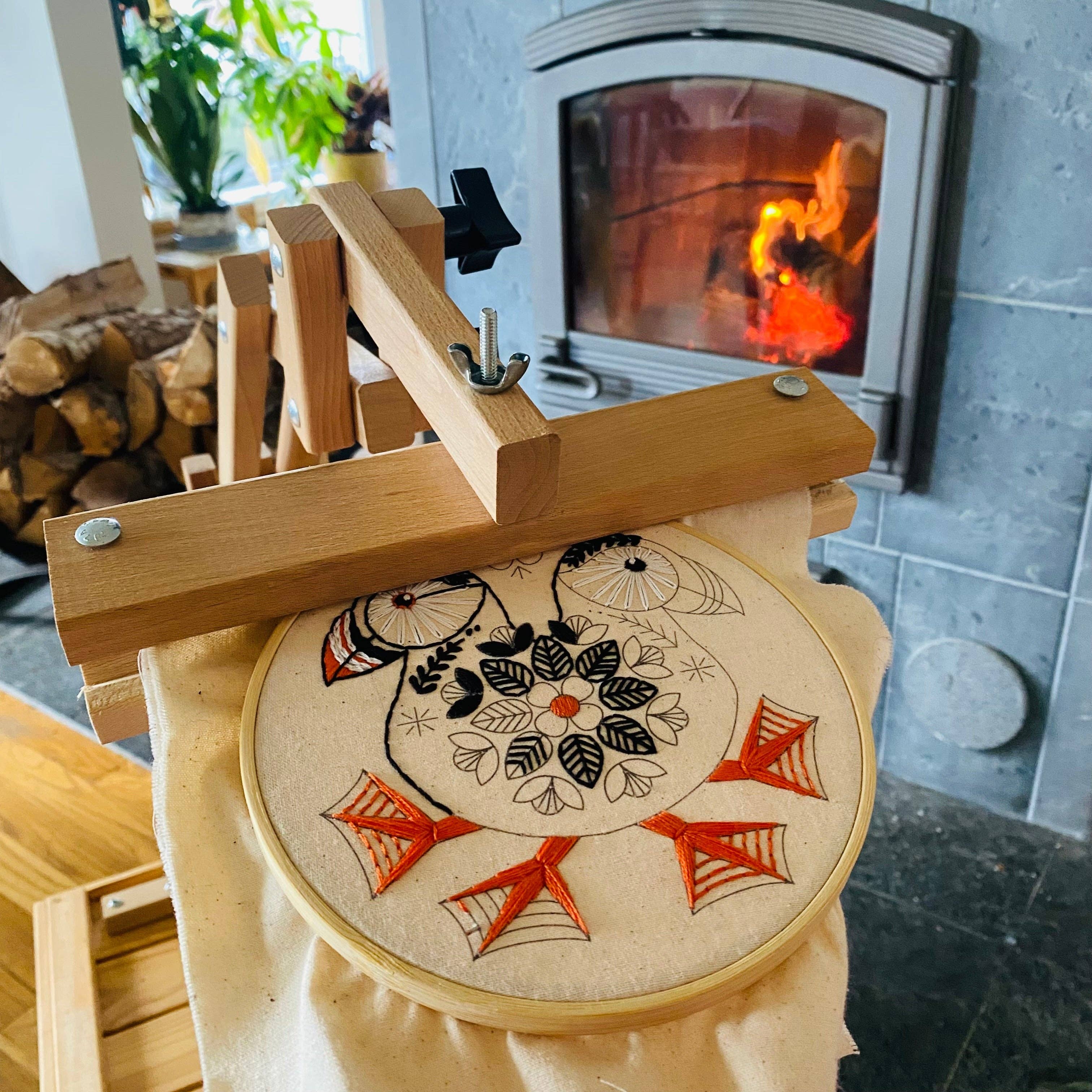 Puffin Complete Embroidery Kit - These Hands Makers Collective