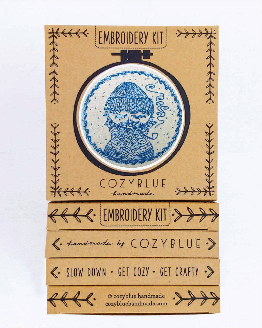 Sea captain embroidery kit - These Hands Makers Collective