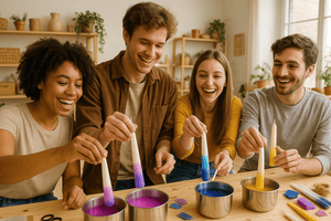SEPT 11th IN - PERSON - WAX + WINE - These Hands Makers Collective