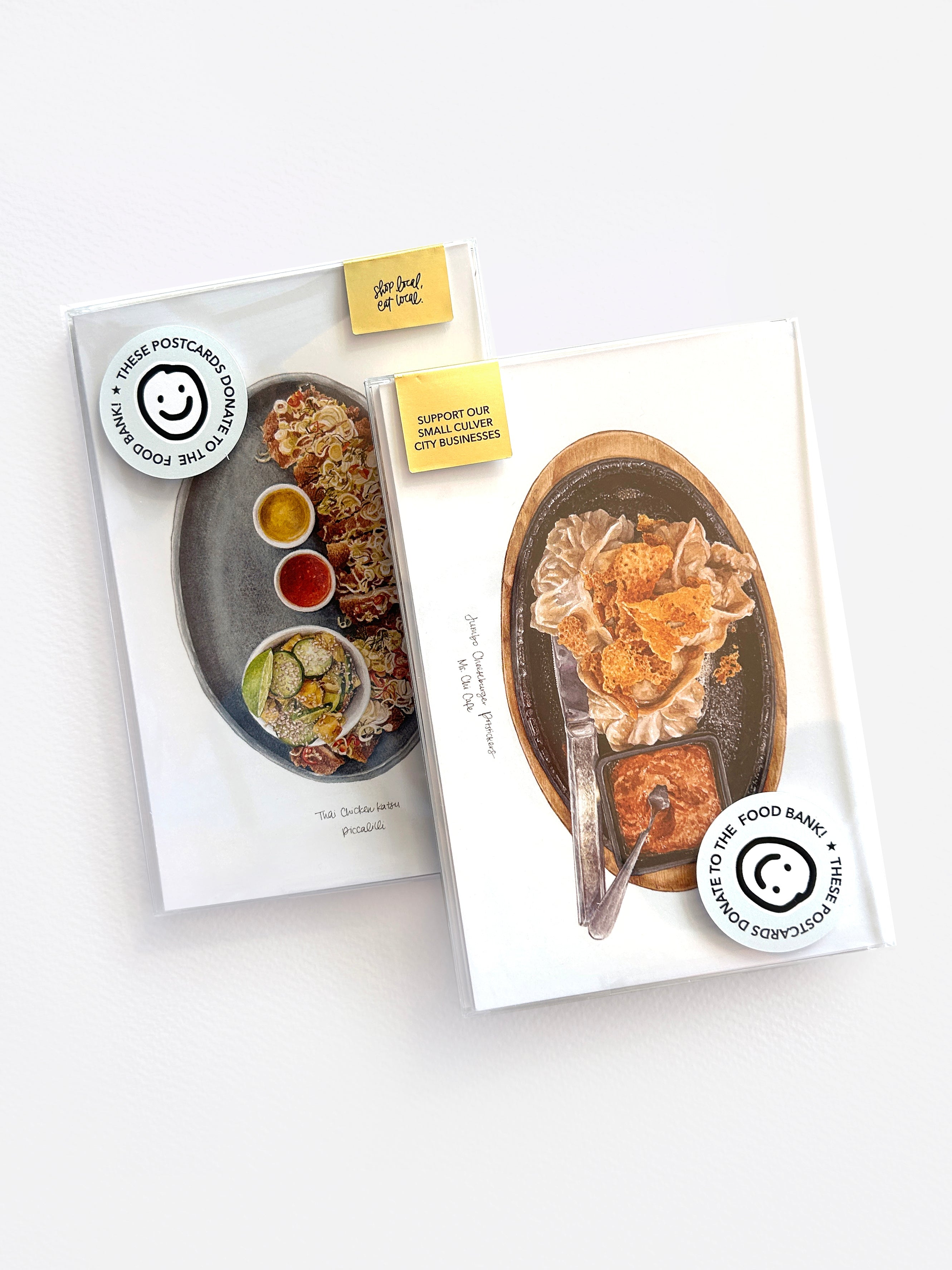 Sharing a Meal Postcard Set - These Hands Makers Collective