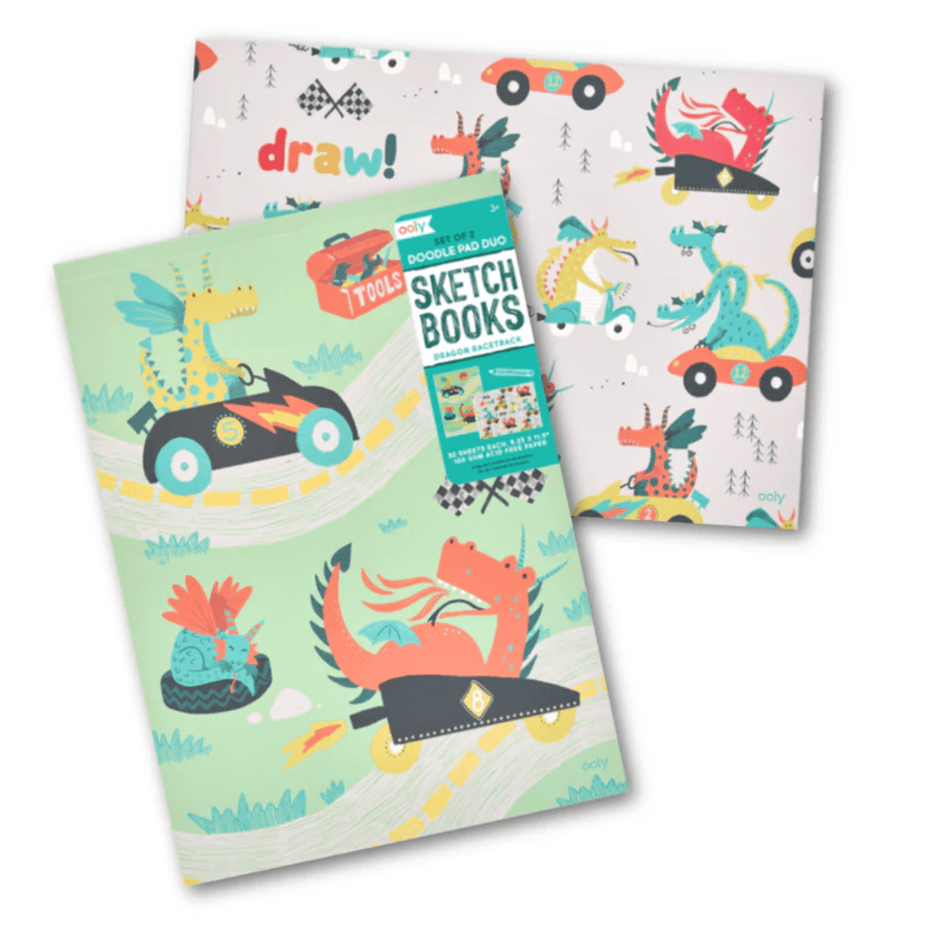 Sketchbook Set: Dragon Racing - These Hands Makers Collective