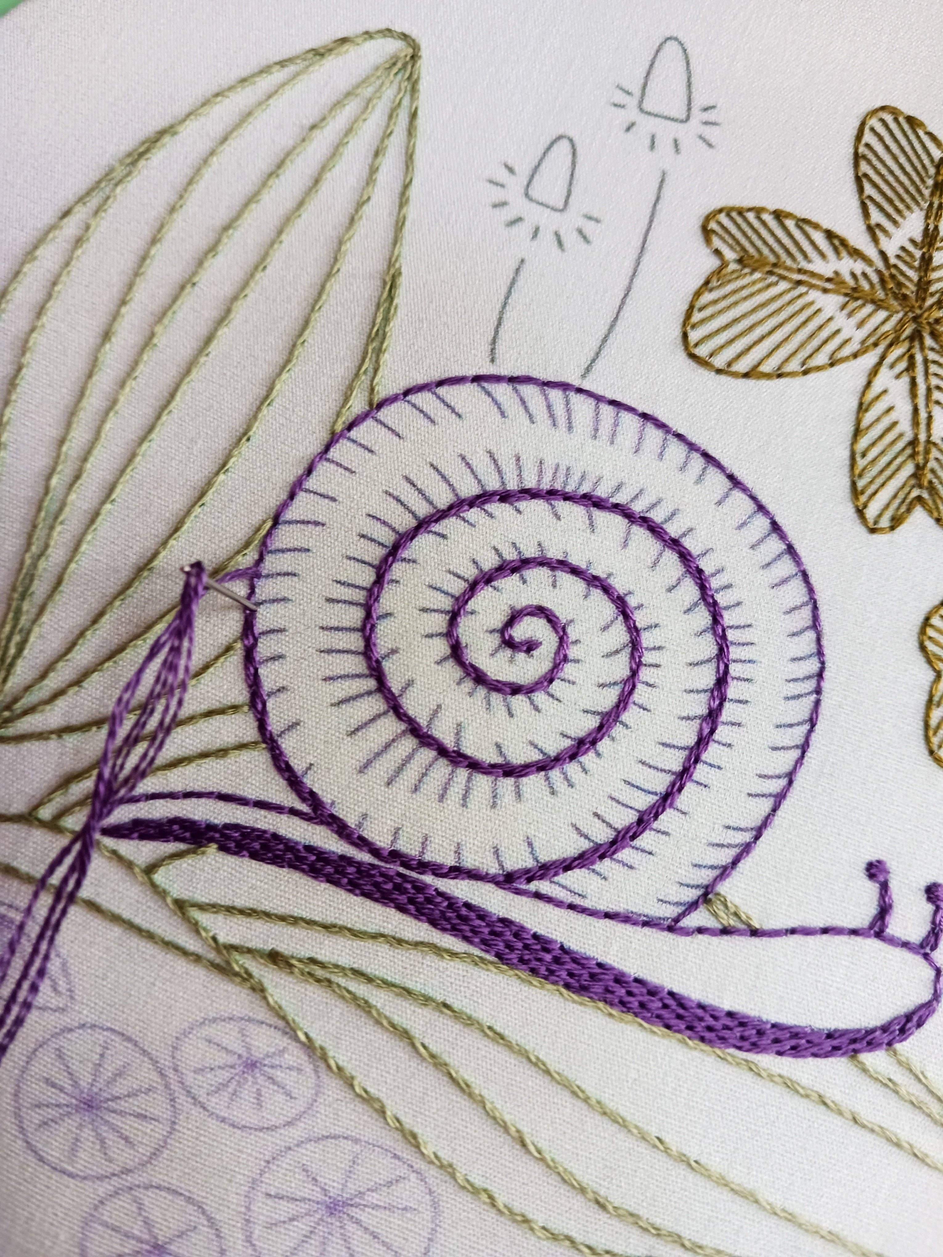 Slow + steady embroidery kit - These Hands Makers Collective