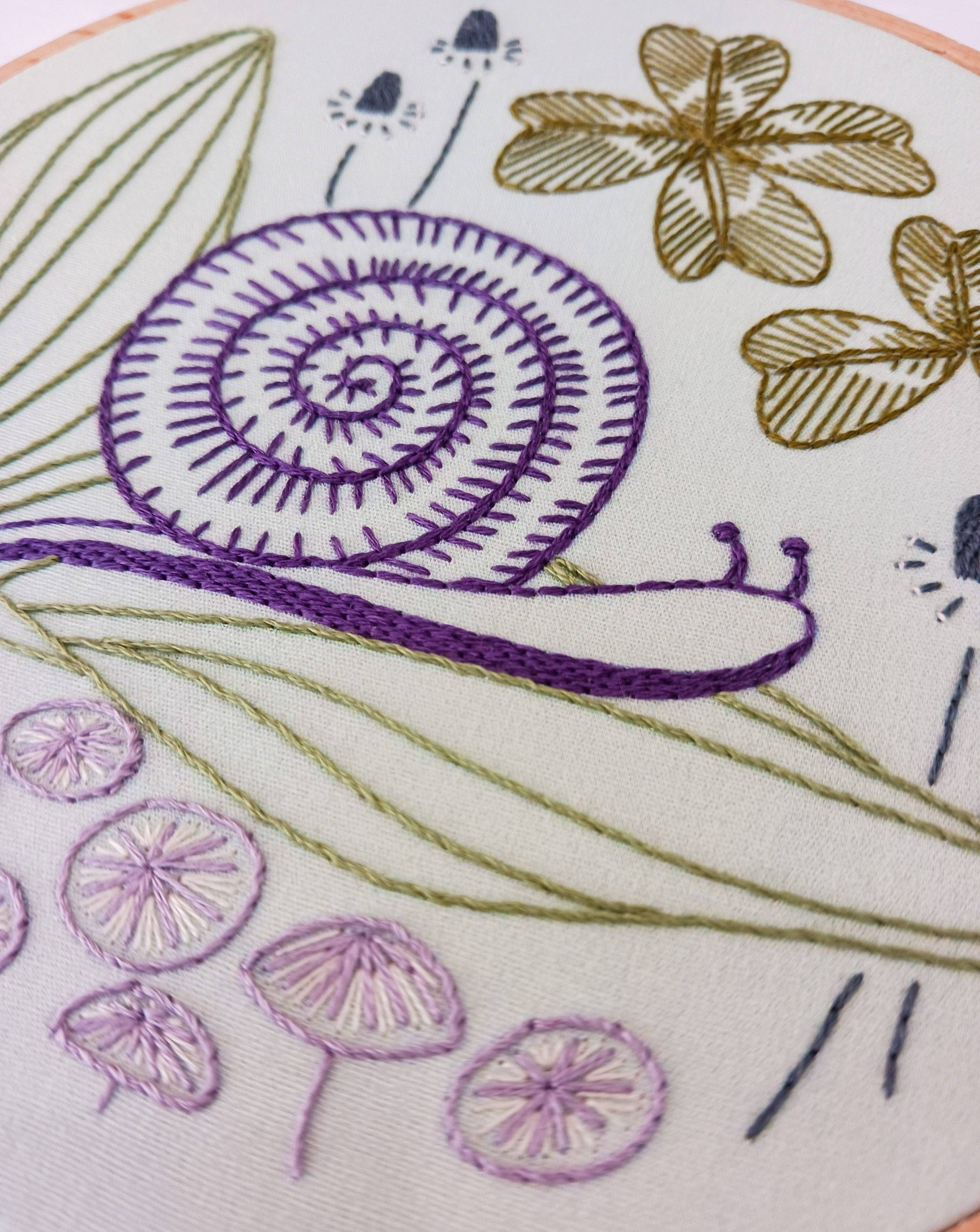 Slow + steady embroidery kit - These Hands Makers Collective