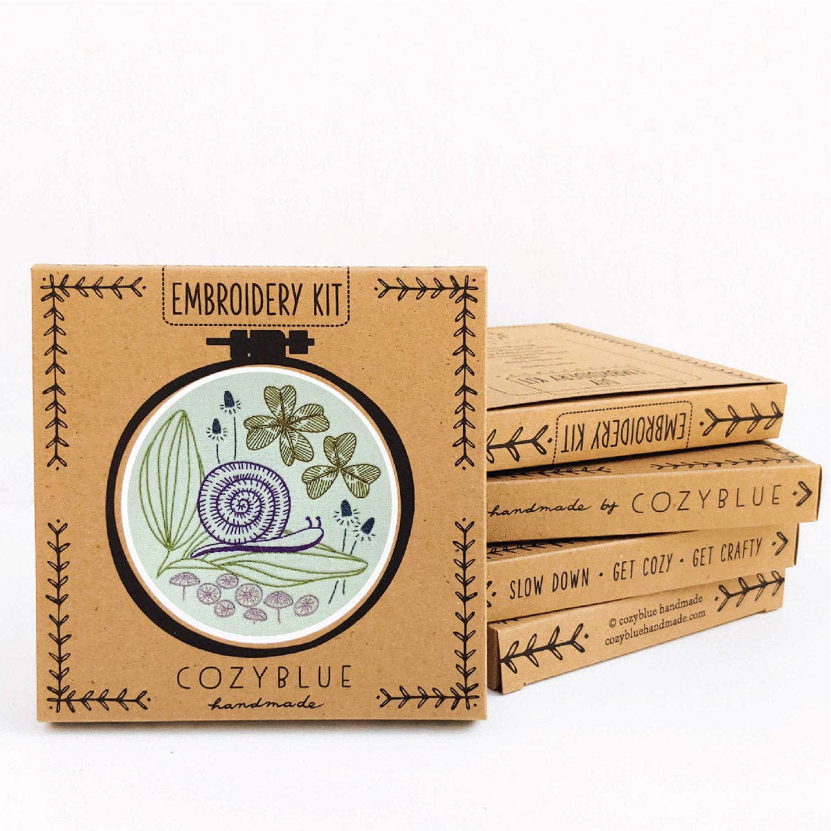Slow + steady embroidery kit - These Hands Makers Collective