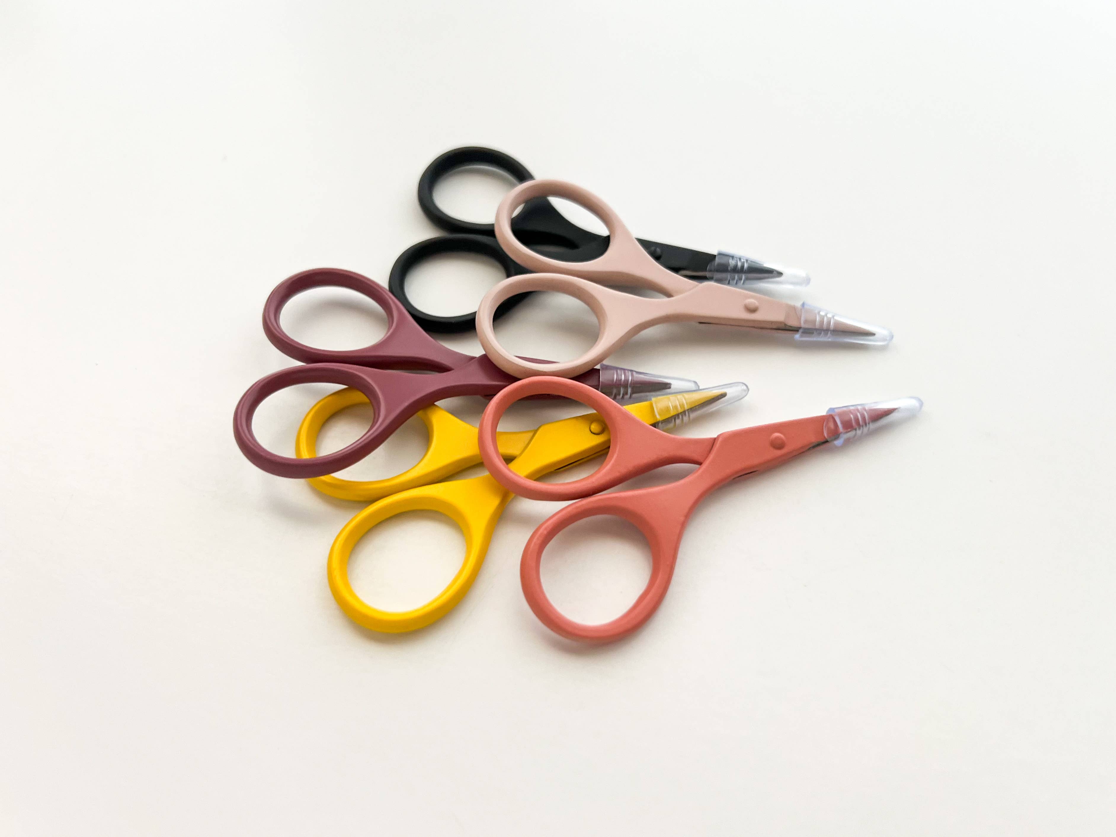 Small needlecraft scissors, tiny embroidery scissors: Rosewood - These Hands Makers Collective