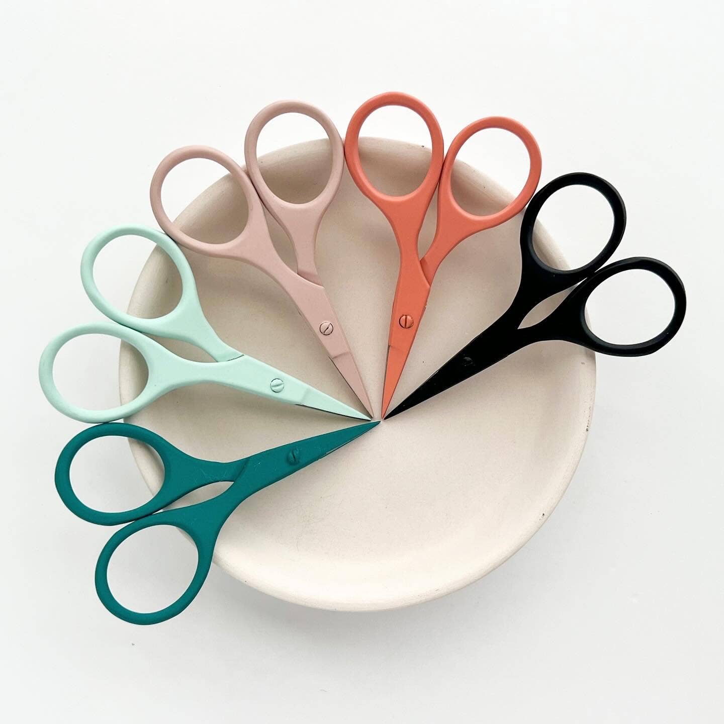 Small needlecraft scissors, tiny embroidery scissors: Rosewood - These Hands Makers Collective