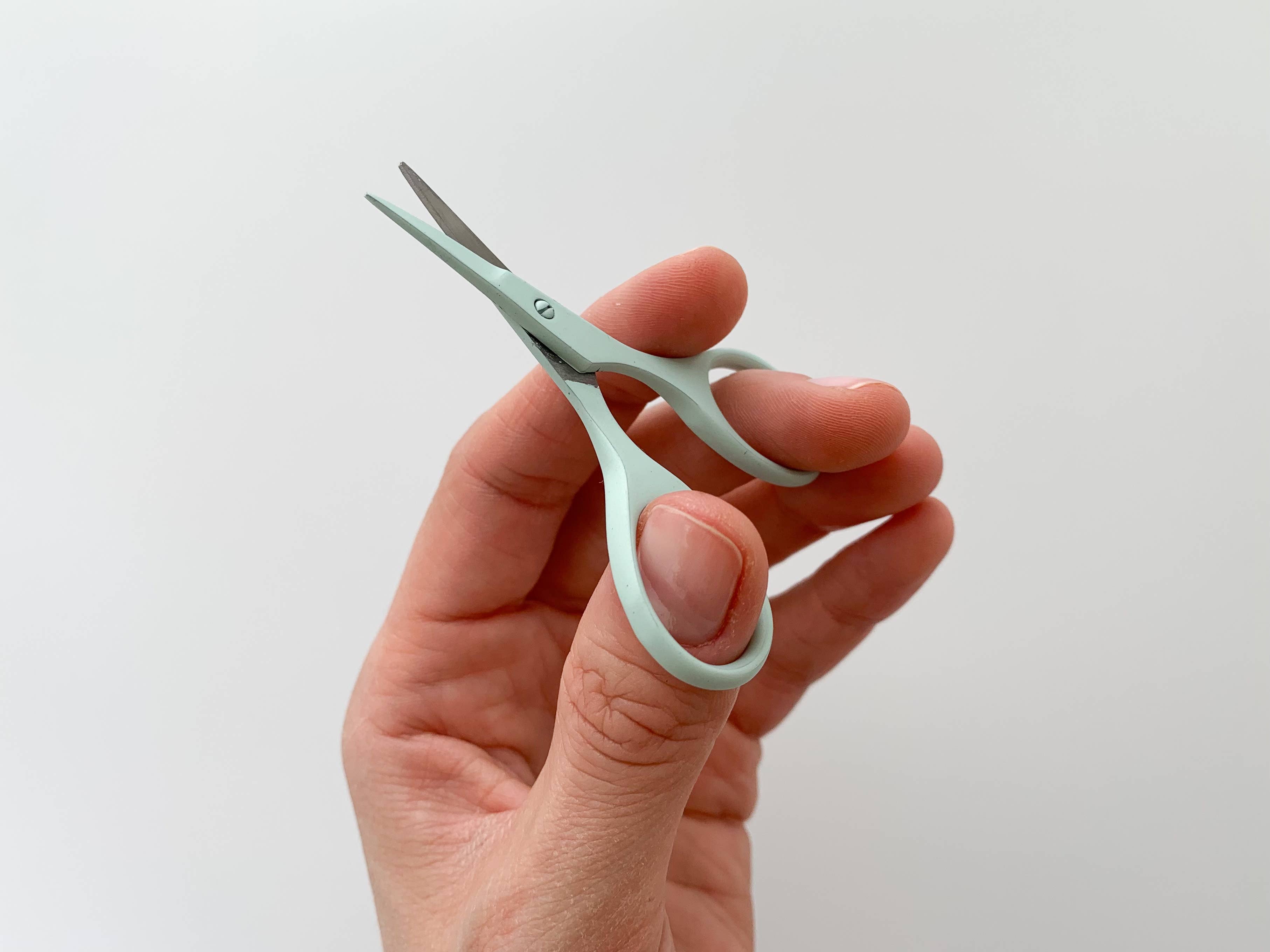 Small needlecraft scissors, tiny embroidery scissors: Rosewood - These Hands Makers Collective