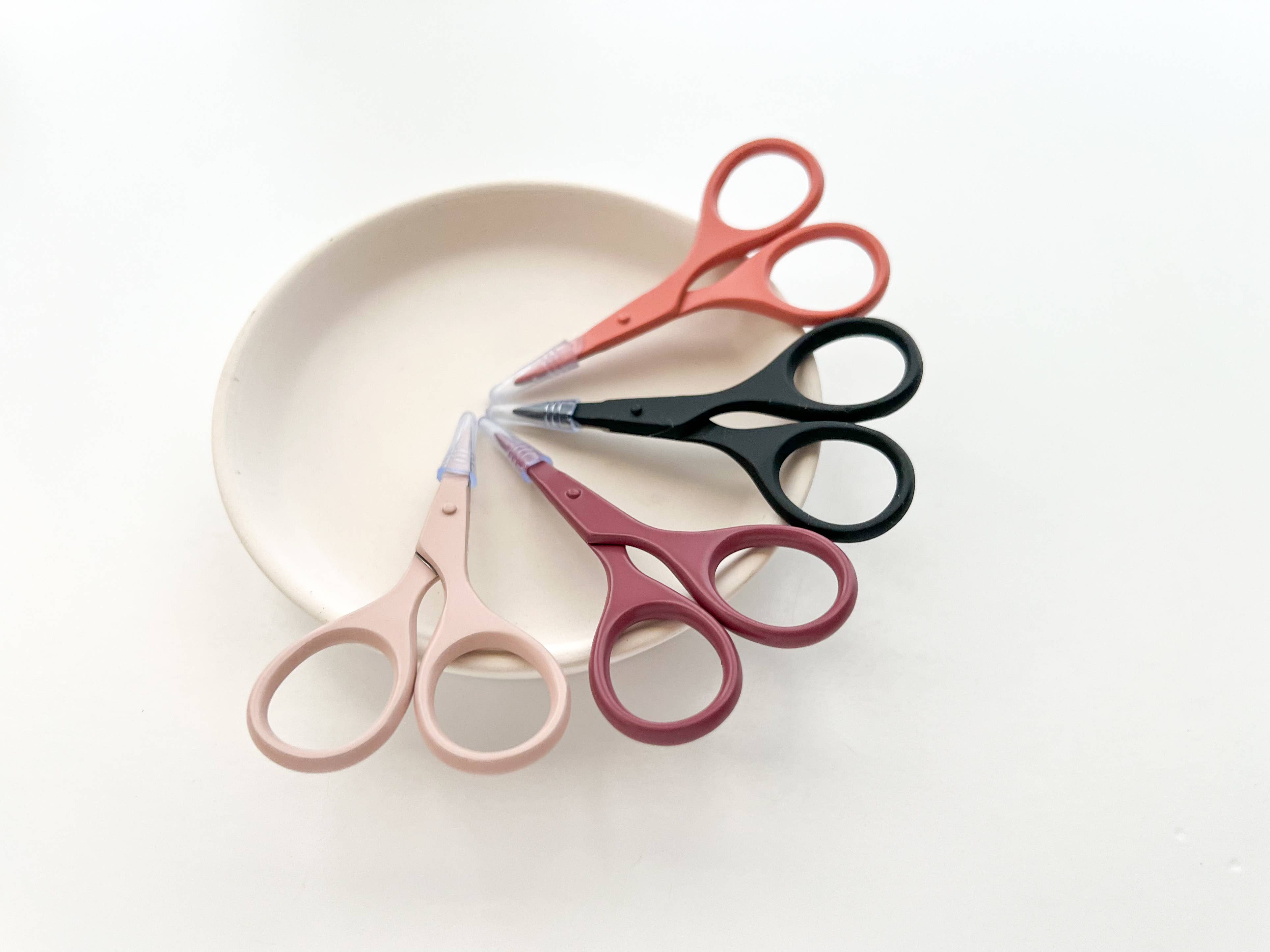 Small needlecraft scissors, tiny embroidery scissors: Rosewood - These Hands Makers Collective