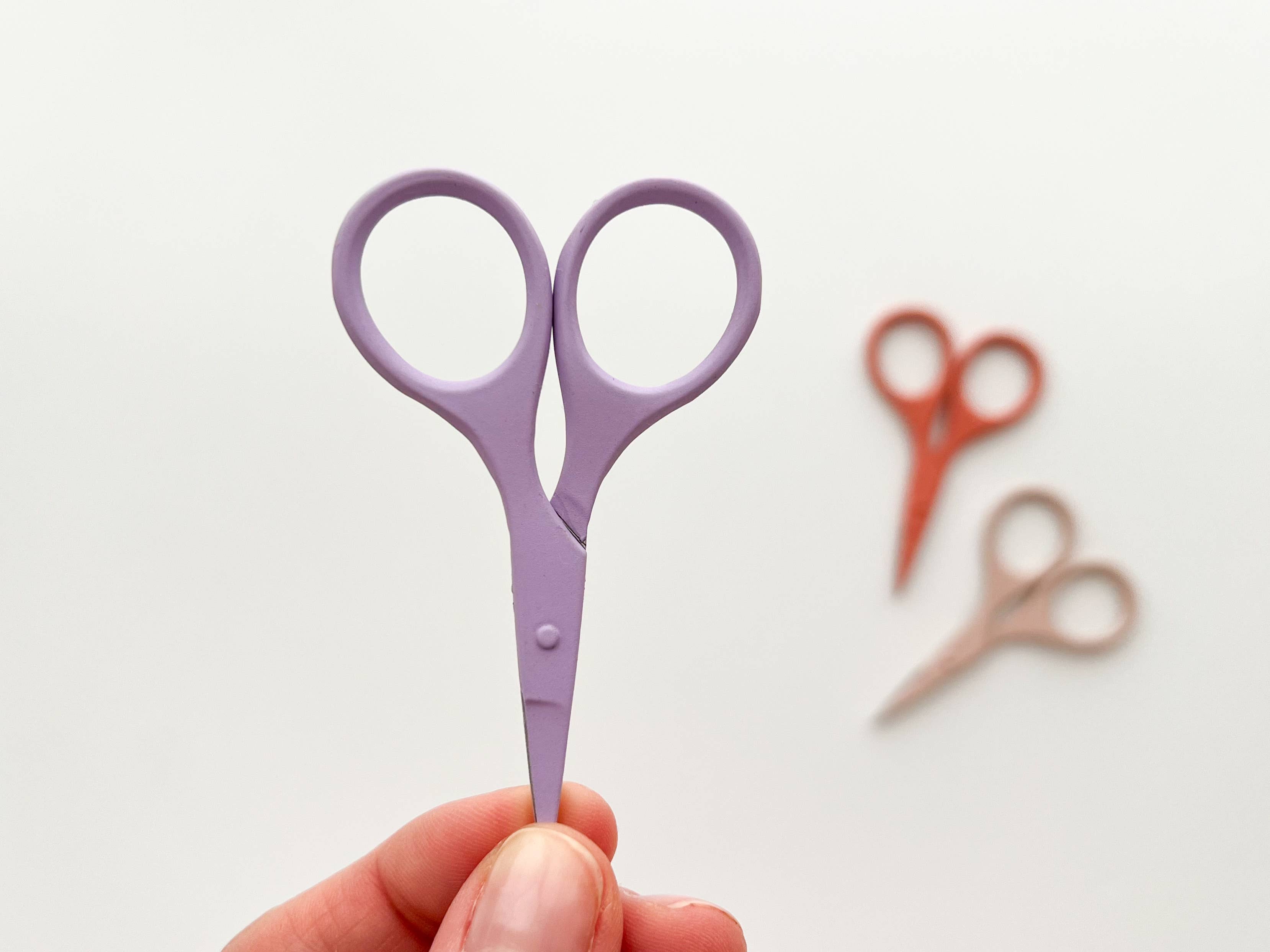 Small needlecraft scissors, tiny embroidery scissors: Rosewood - These Hands Makers Collective