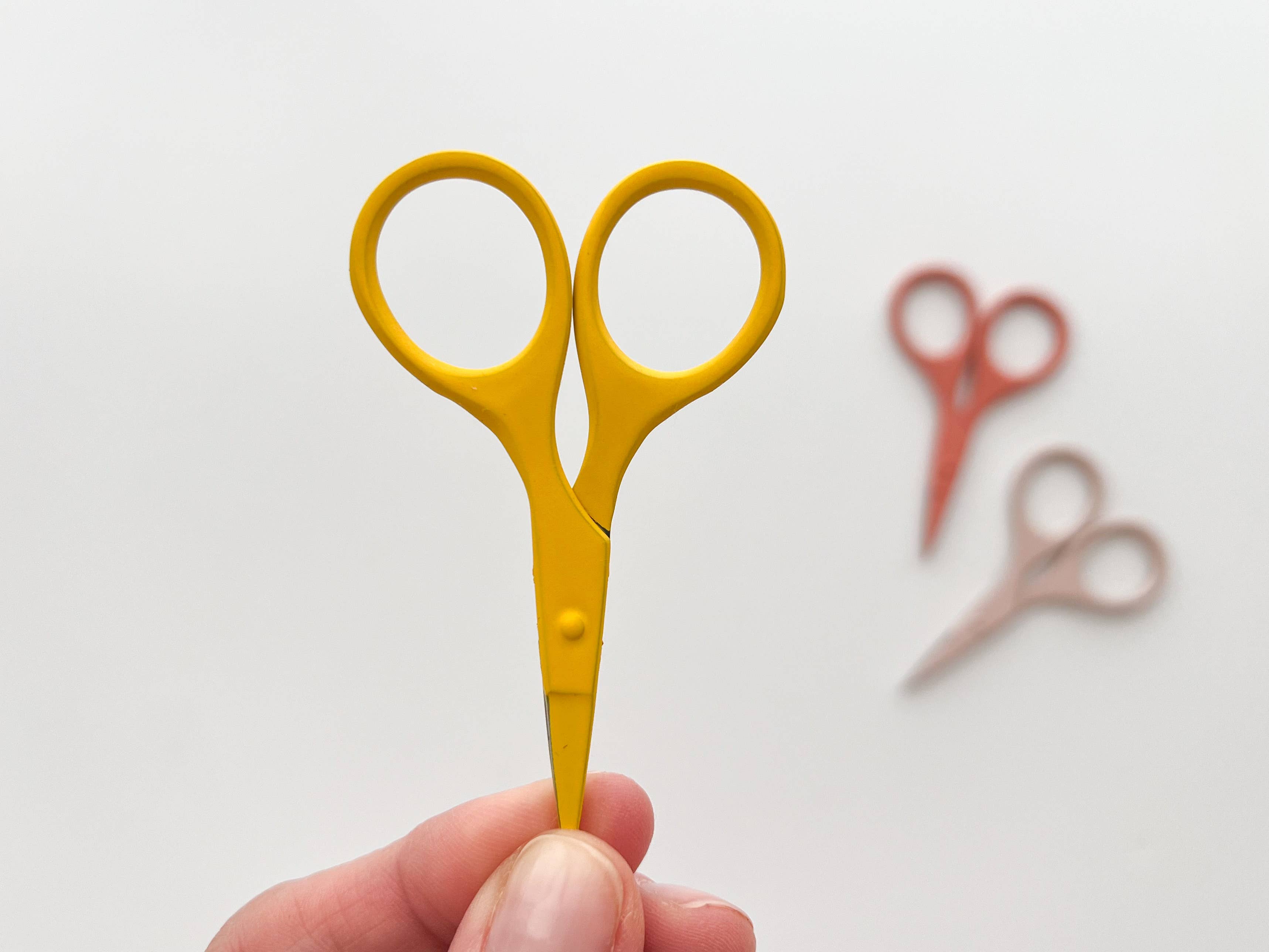 Small needlecraft scissors, tiny embroidery scissors: Rosewood - These Hands Makers Collective