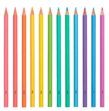 Load image into Gallery viewer, Soft - Hued Colored Pencils - Set of 12 - These Hands Makers Collective