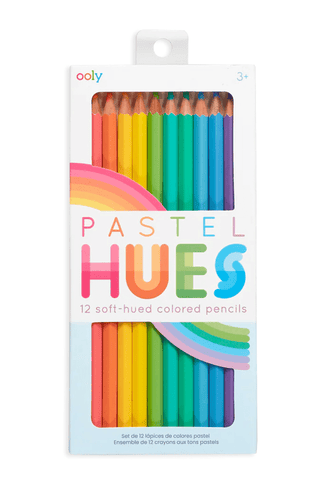 Soft - Hued Colored Pencils - Set of 12 - These Hands Makers Collective