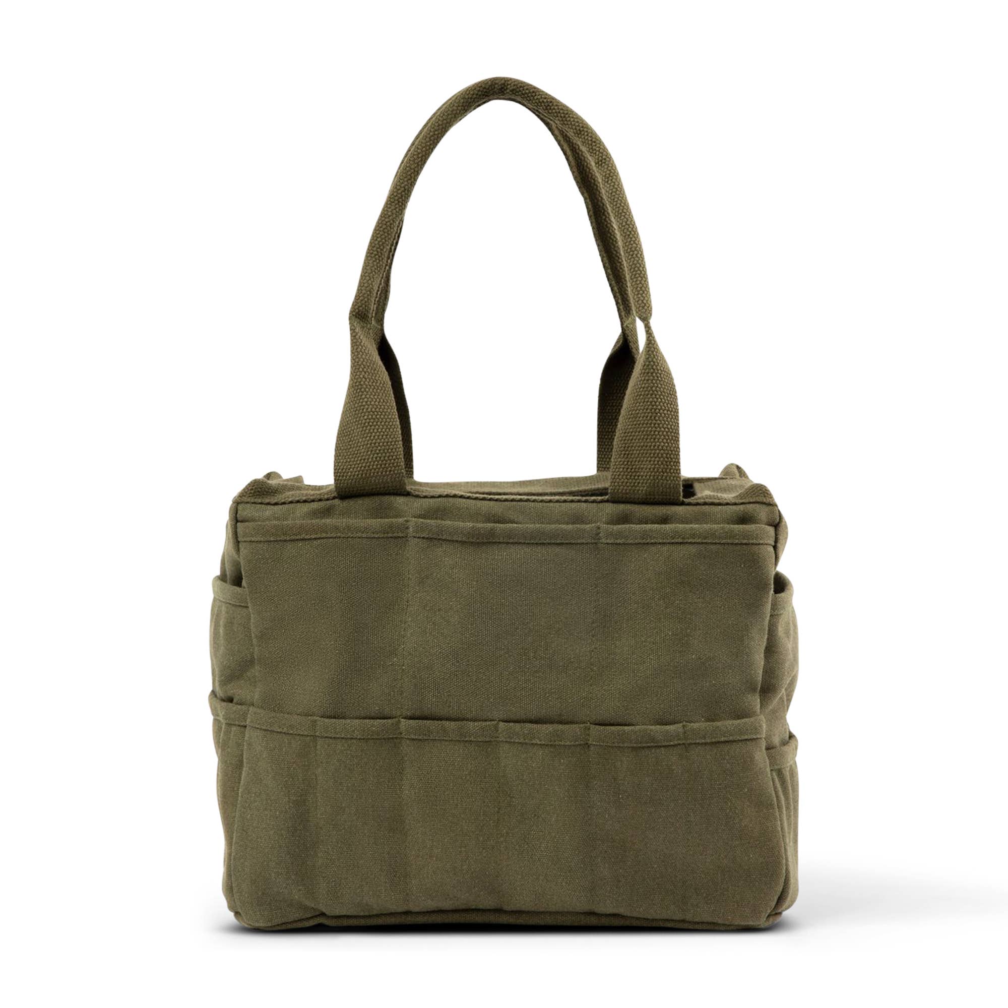 Soolla Studio Artist Bag, Forest Green, Craft Tool Bag - These Hands Makers Collective