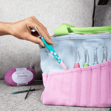 Load image into Gallery viewer, Soolla Studio Artist Bag, Forest Green, Craft Tool Bag - These Hands Makers Collective