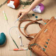 Load image into Gallery viewer, Soolla Studio Artist Bag, Forest Green, Craft Tool Bag - These Hands Makers Collective