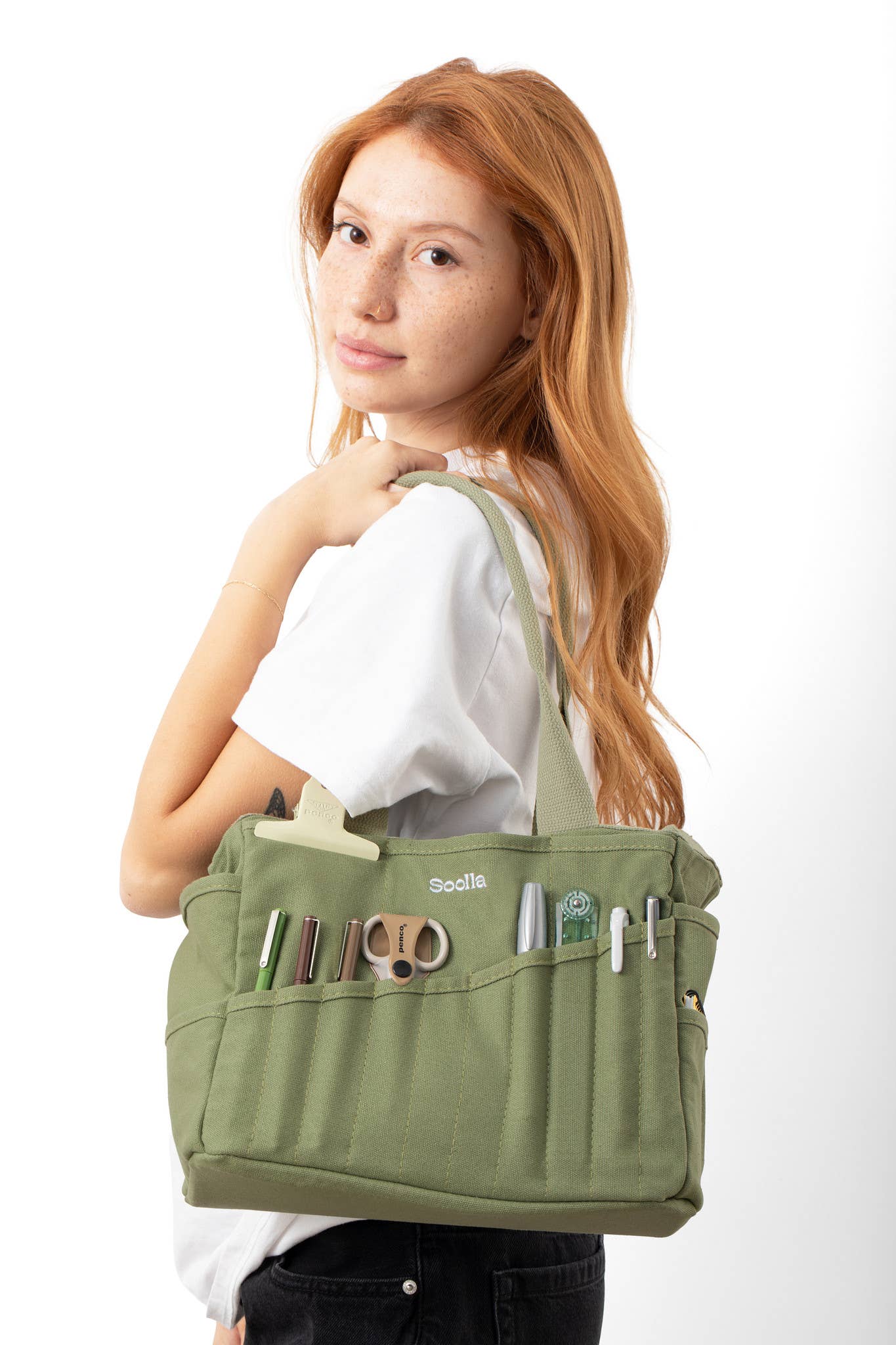 Soolla Studio Artist Bag: Graphite, Pottery Tool Bag - These Hands Makers Collective
