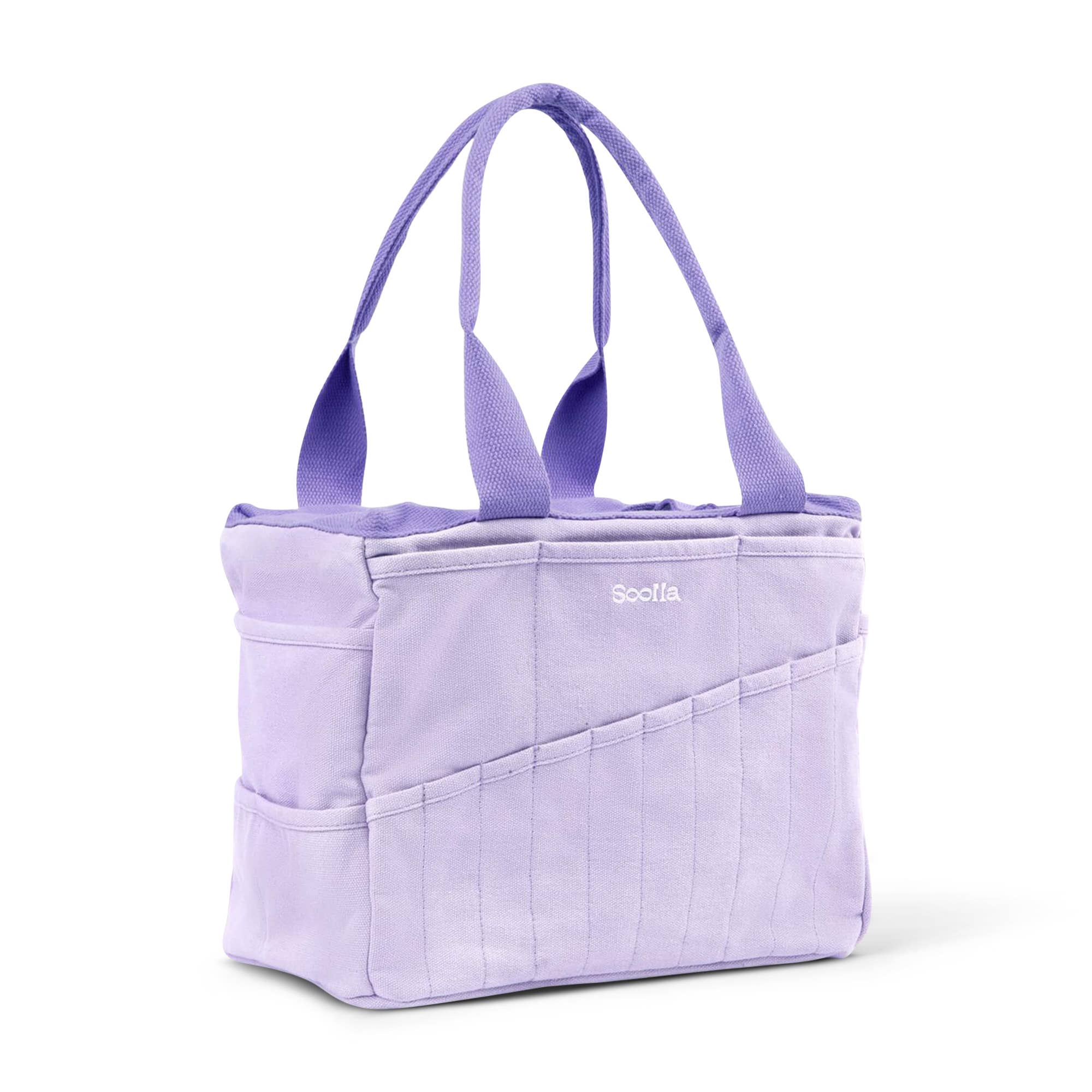 Soolla Studio Artist Bag, Lilac Love, Knitting Project Bag - These Hands Makers Collective