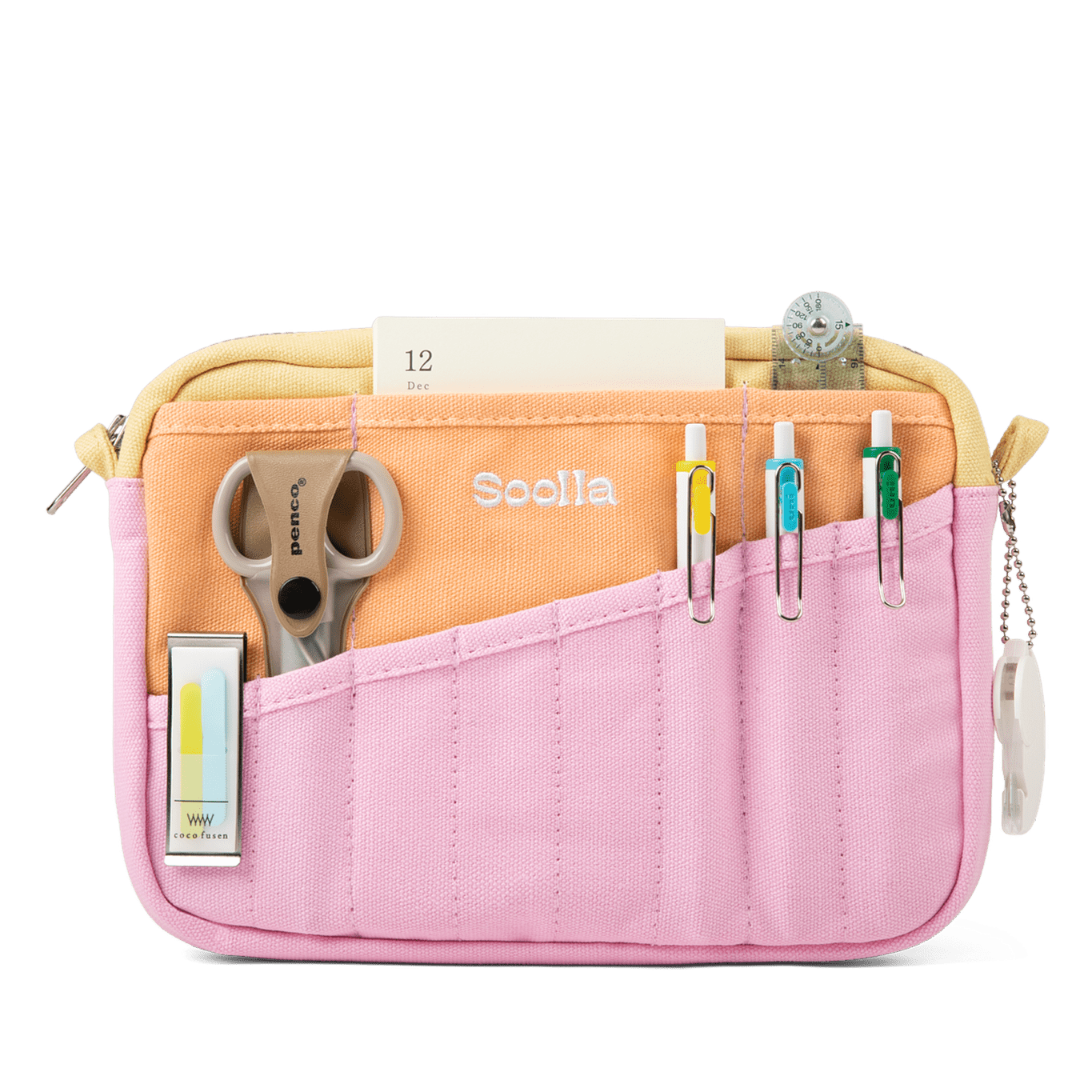 Soolla® Studio Pouch, Becca Sands Edition (Stationery Pouch) - These Hands Makers Collective
