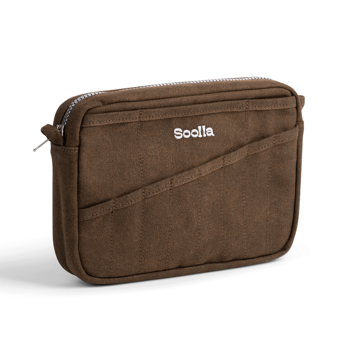 Soolla® Studio Pouch, Coffee Bean (Stationery Pouch) - These Hands Makers Collective