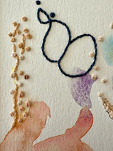 Load image into Gallery viewer, &quot;Sprouting&quot; Framed Original Art by Mirina Moloney - These Hands Makers Collective