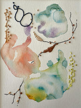 Load image into Gallery viewer, &quot;Sprouting&quot; Framed Original Art by Mirina Moloney - These Hands Makers Collective
