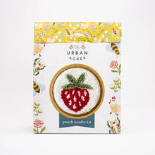 Load image into Gallery viewer, Strawberry Punch Needle Kit: Beginner Kit - These Hands Makers Collective