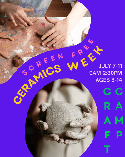Summer Camp Week 01 - Ceramics with Sadie - These Hands Makers Collective