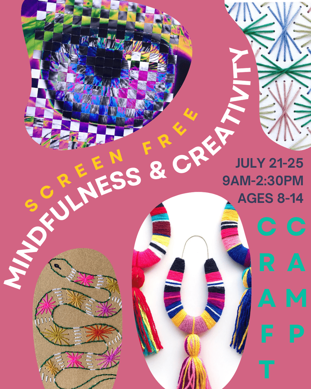 Summer Camp Week 03 - Mindfulness & Creativity - These Hands Makers Collective