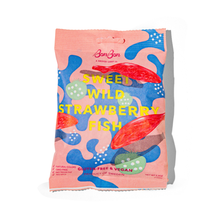 Load image into Gallery viewer, Sweet Wild Strawberry Fish - Swedish Candy 5.2oz (150g) - These Hands Makers Collective